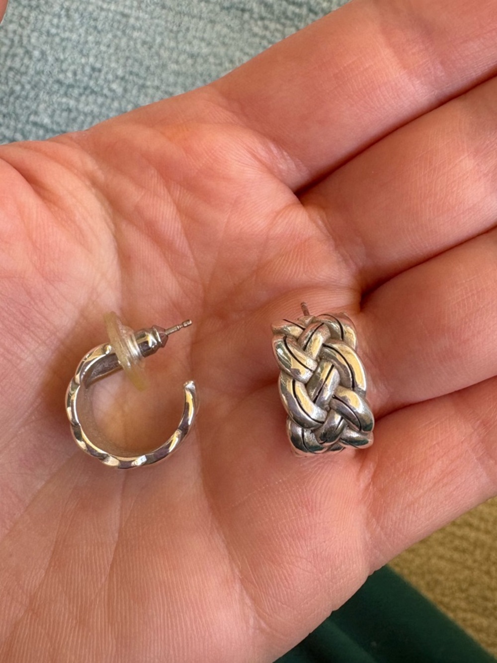 Brighton Interlock Hoop Earrings